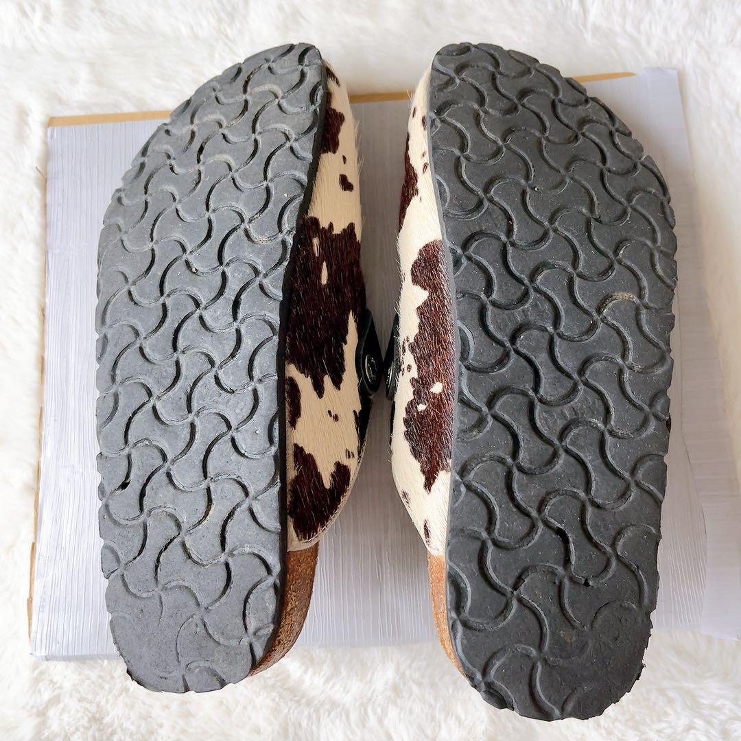 超希少】ビルケンシュトック ハラコ 牛柄 ビルキー ユニセックス 25