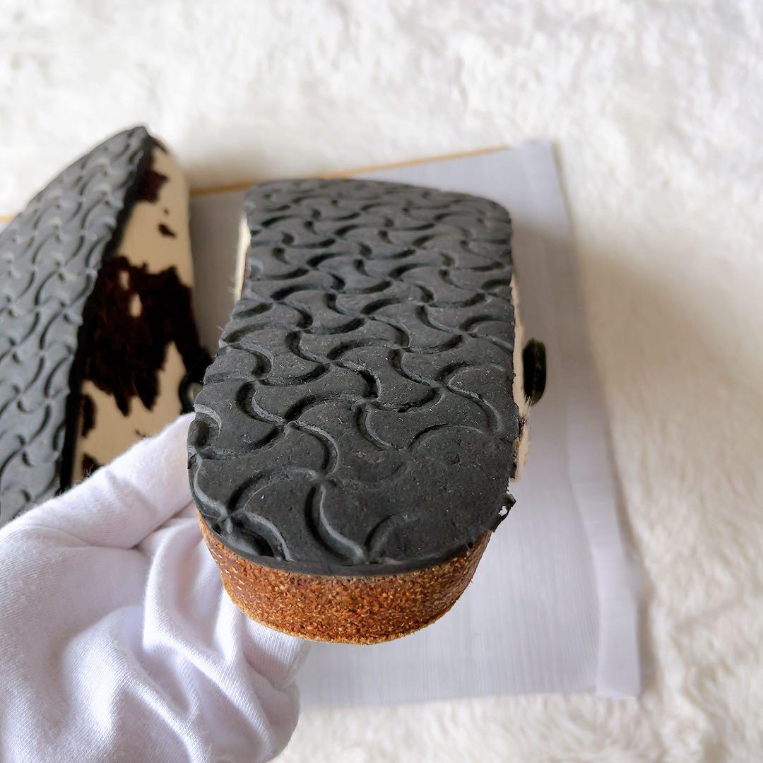 超希少】ビルケンシュトック ハラコ 牛柄 ビルキー ユニセックス 25