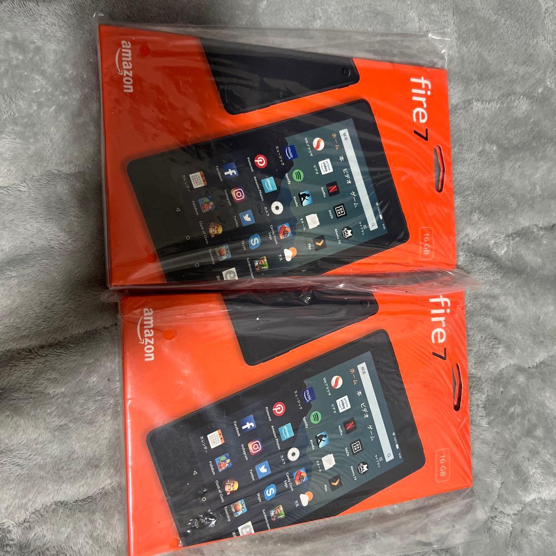 【未開封】Amazon fire 第7世代 16GB 2台セット 激安Amazonタブレット、「Fire 7」と「Fire HD 8」どっちを買う
