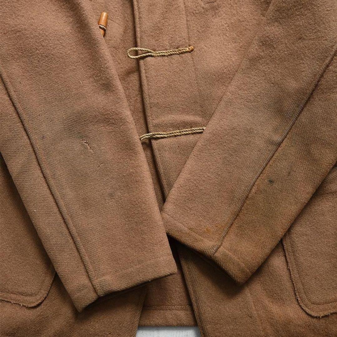 値下不可 1950s ロイヤル ネイビー ショート ダッフル コート イギリス