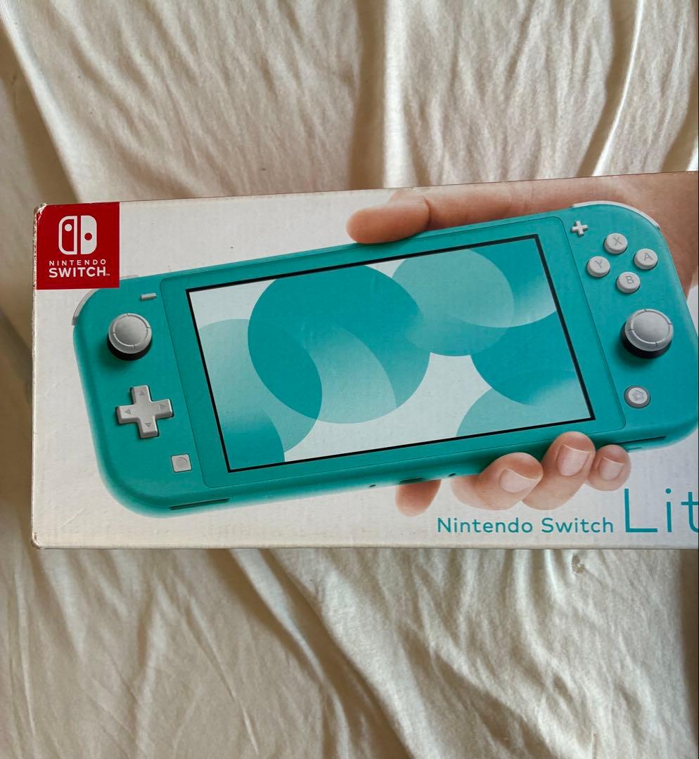 【完品・動作確認済み】Nintendo Switch ライト 本体 ターコイズ Nintendo Switch 任天堂 Lite ニンテンドースイッチ ライト ターコイズ