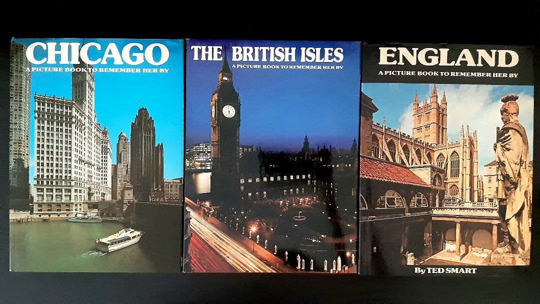 70年代旅行ガイドブック／ヨーロッパ・アメリカ19冊オールカラー写真集