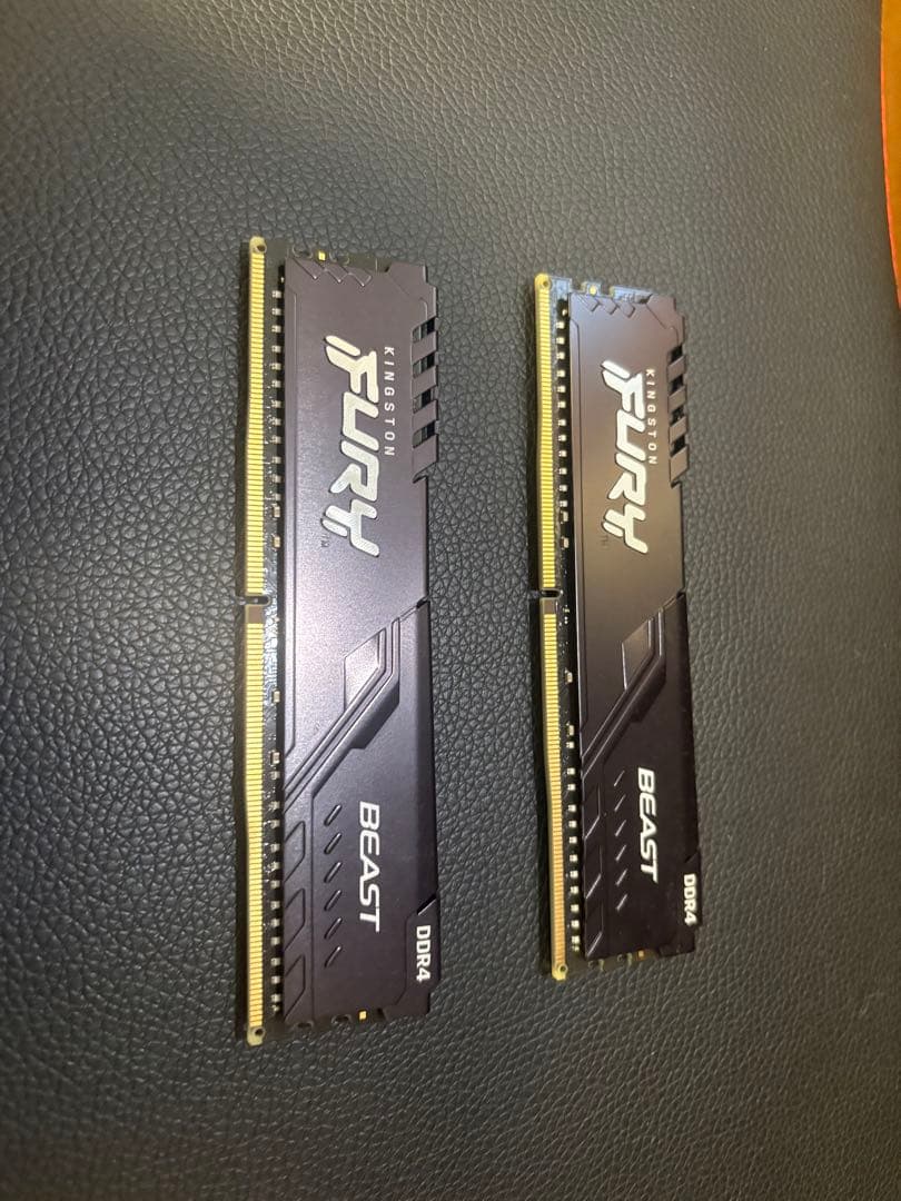 キングストン HyperX FURY DDR4 メモリー　16GB×2枚 Kingston（キングストン） FURY Beast シリーズ 16GB(8GB×2枚組