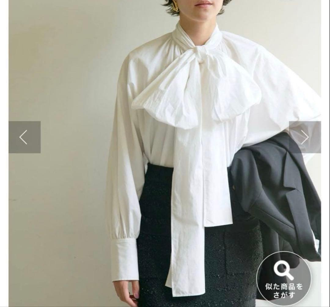 ウィムガゼット☆ボウタイドルマンブラウス ゆったり フォーマル 卒業