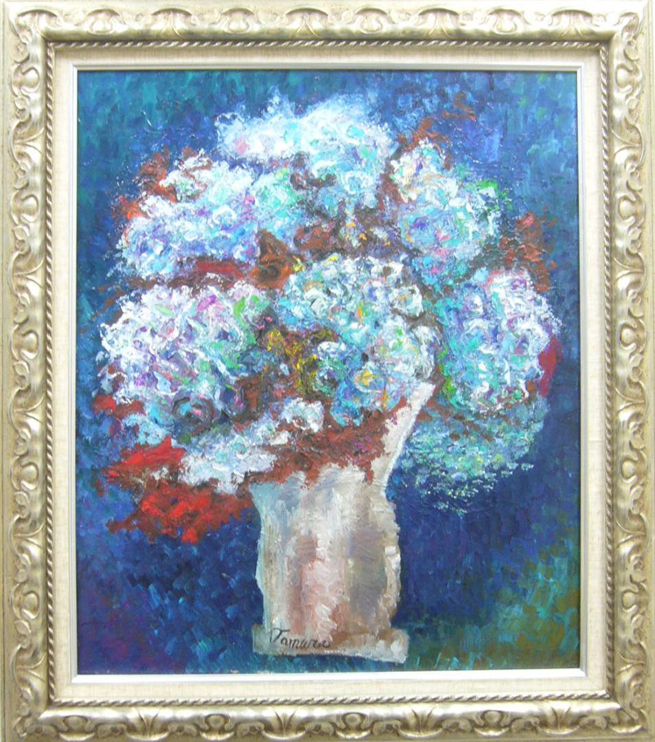 絵画 田村隆枝 油絵 肉筆油絵 抽象画 静物画 F15号 絵画 田村隆枝 油絵 肉筆油絵 抽象画 静物画 F15号 絵画 田村隆枝 油絵