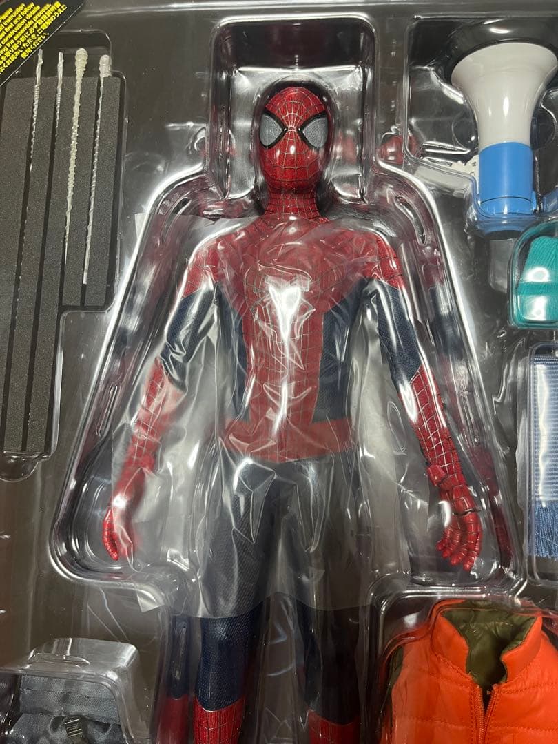 美品・未展示】ホットトイズ アメイジングスパイダーマン2 1/6