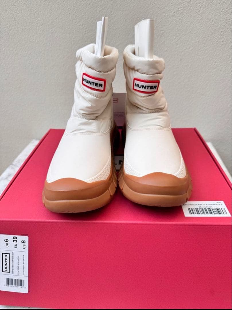 ⭐︎HUNTER ハンター スノーブーツ ホワイト 25cm 冬の足元を明るく 楽天市場】【おトク～ポン☆最大1000円OFF！】 30%OFF ハンター スノー