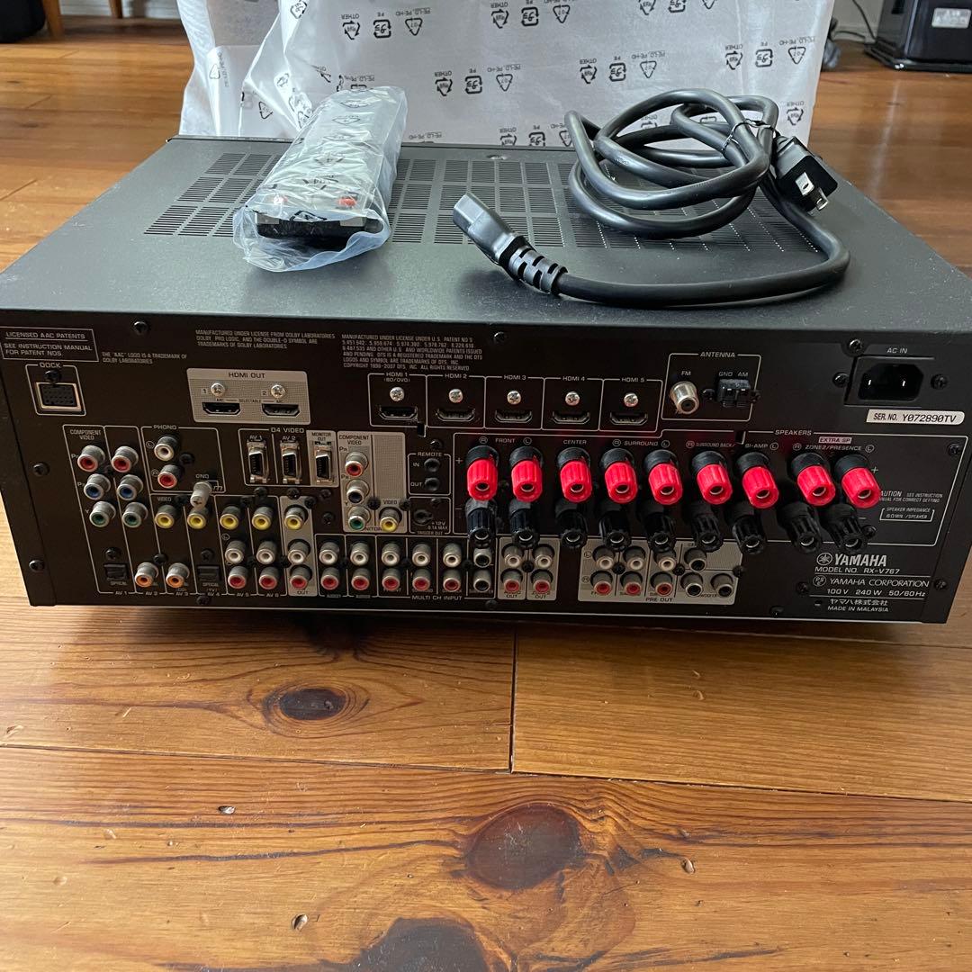 YAMAHA AVレシーバー RX-V767 動作確認済み 箱あり - メルカリ
