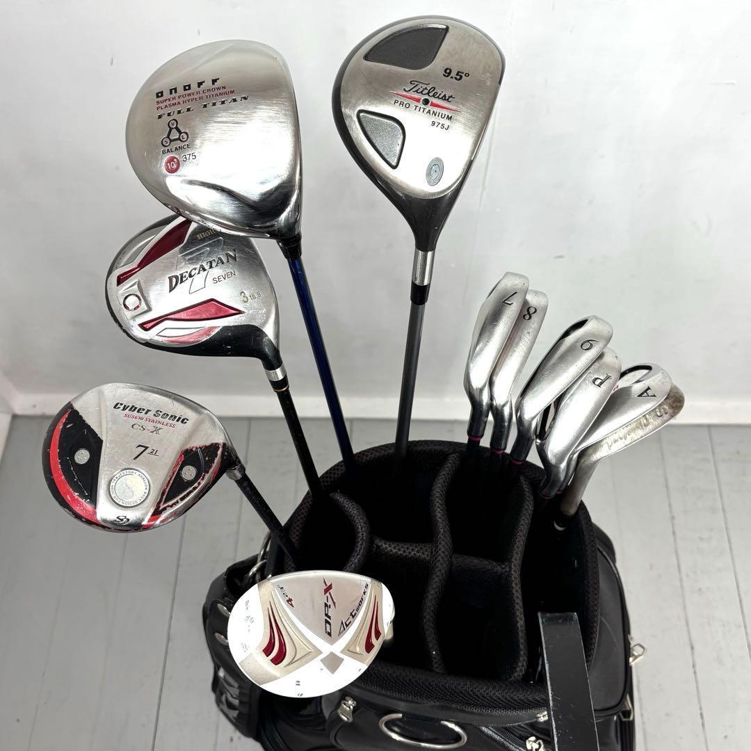 本格派 メンズゴルフクラブ 12本 フルセット ゴルフセット