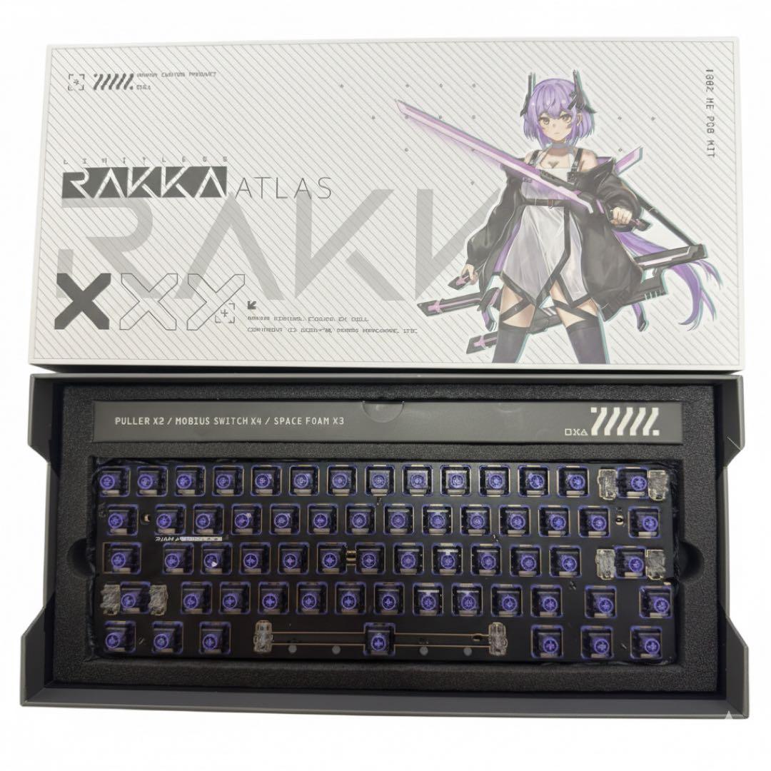 キーボード Rakka Atlas 7U RAKKA 60 ATLAS 正直レビュー｜いもし
