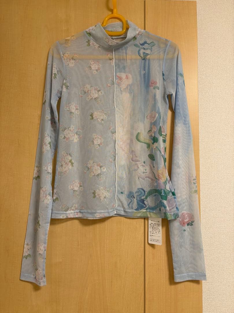 poppy あさぎーにょ シースルートップス - メルカリ