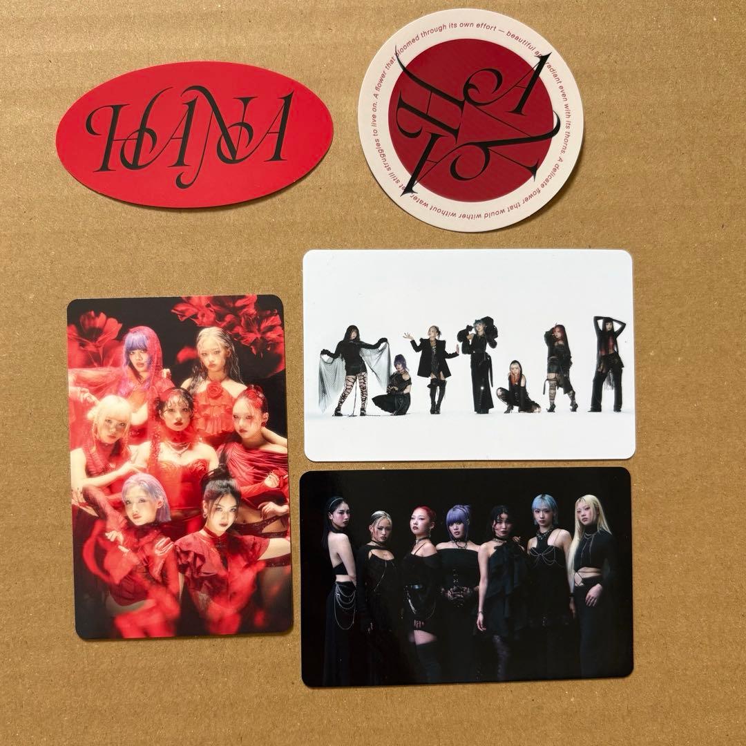 HANA トレカ ステッカー セット - メルカリ