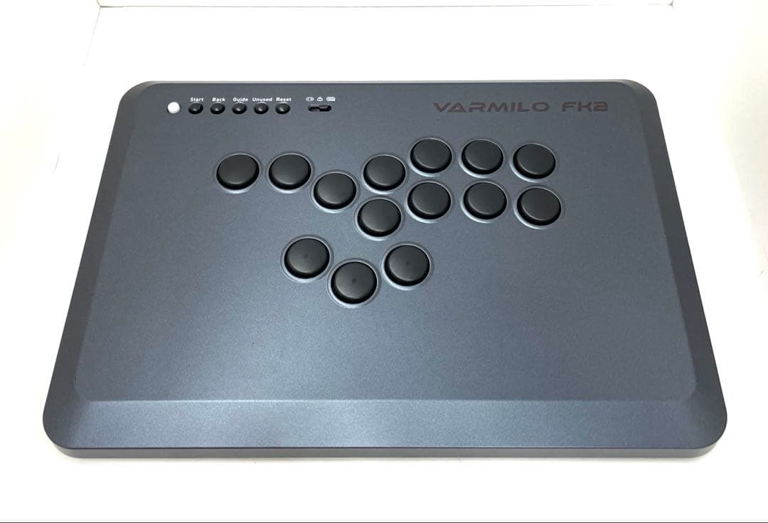 VARMILO FK2 アーケードコントローラー ARI14 VARMILO FK2(不屈) ブラック ラピッドトリガー搭載レバーレスアケコン