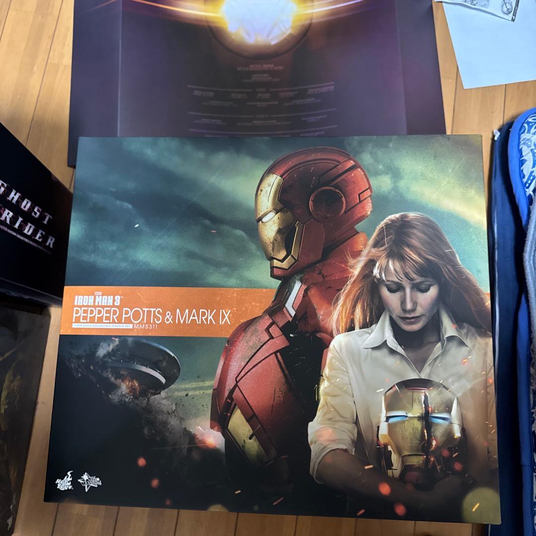 アイアンマン ペッパーポッツ& Mark IX ホットトイズフィギュア ムービー・マスターピース】『アイアンマン3』1／6スケール