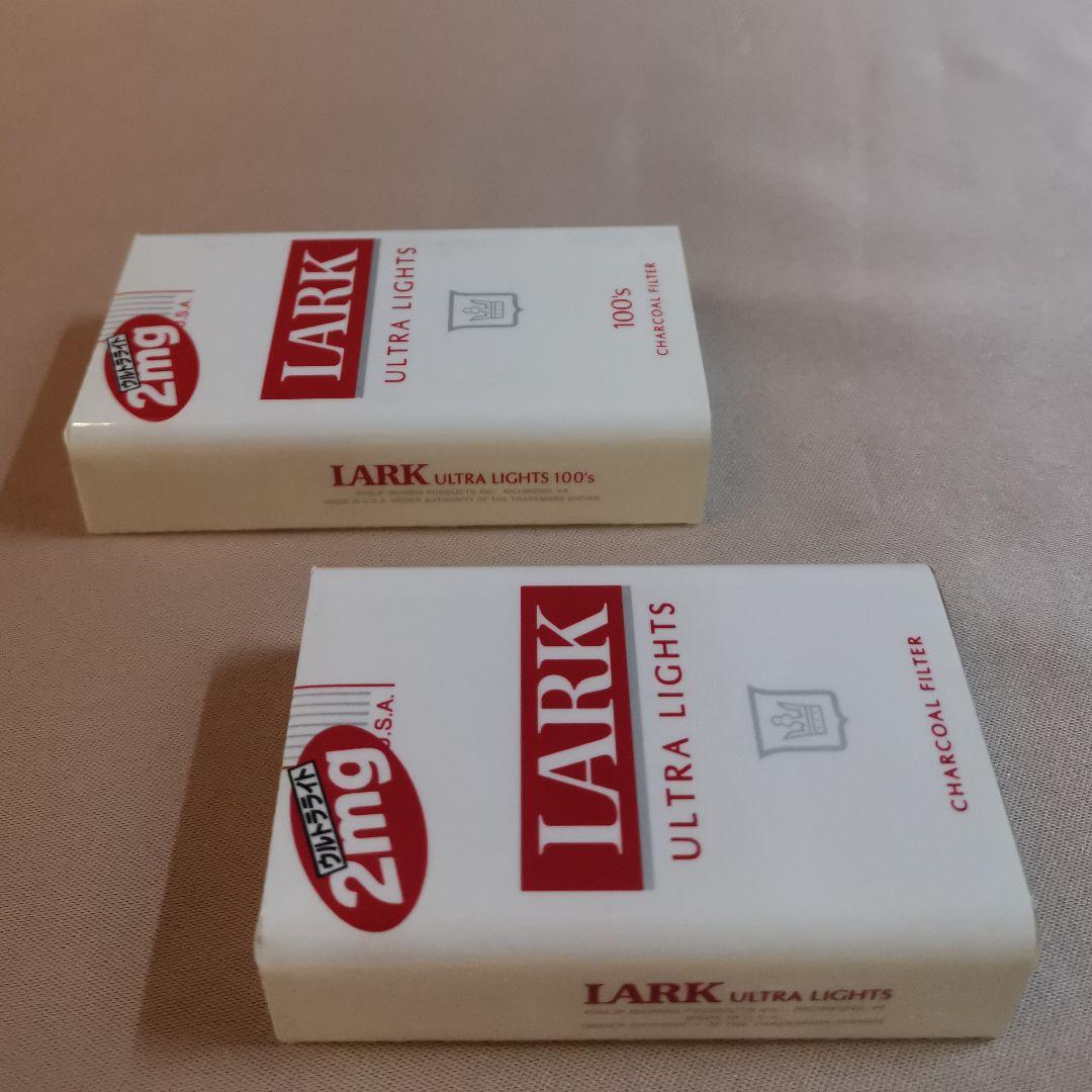 ラーク ウルトラ ライト 2個セット レトロ たばこ包装模型 自動販売機