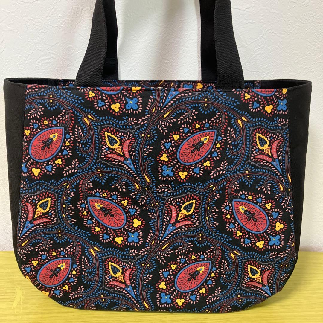 ソレイアード ハンドメイド グラニーバッグ ラウンドトートバック 2点