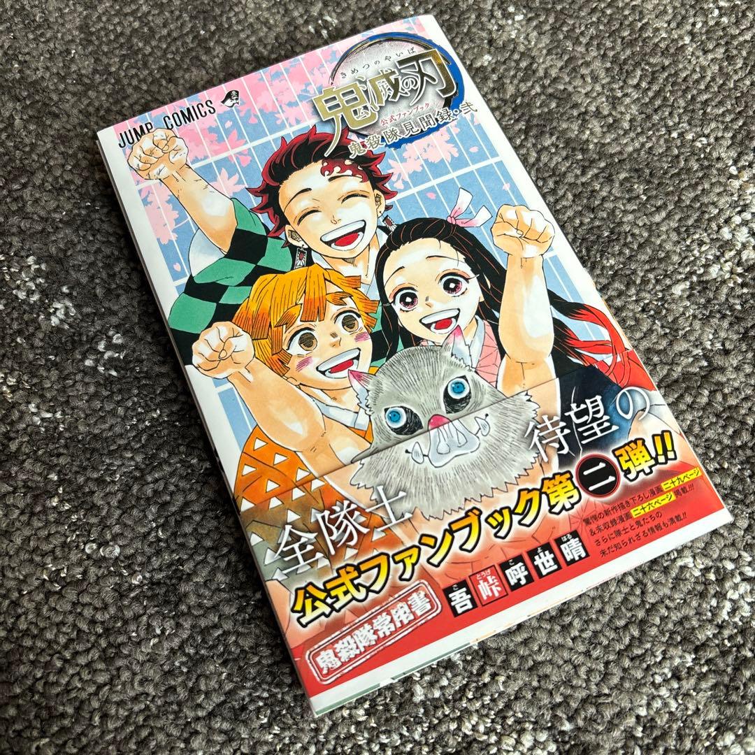 鬼滅の刃 公式ファンブック 鬼殺隊見聞録 弍 23巻 - メルカリ