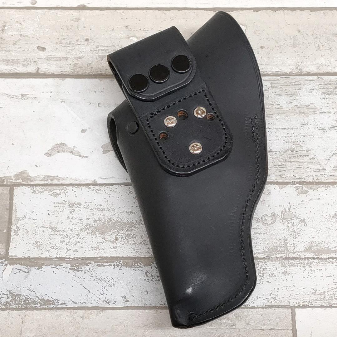 本皮 ニューナンブ ホルスター 警察 - メルカリ