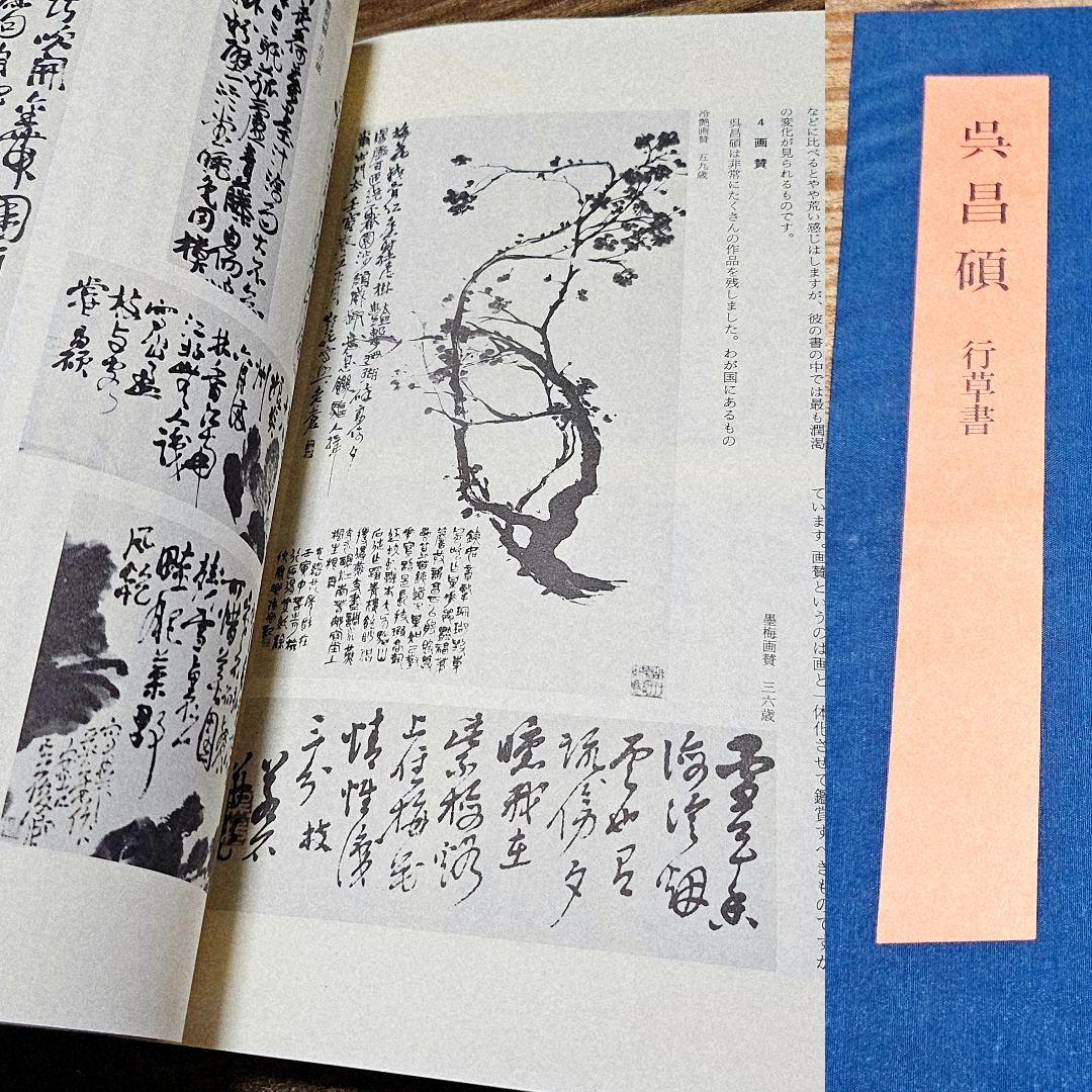 to9648 書学大系 第48 呉昌碩 行草書 書体 漢字 中国 古典漢詩 古書