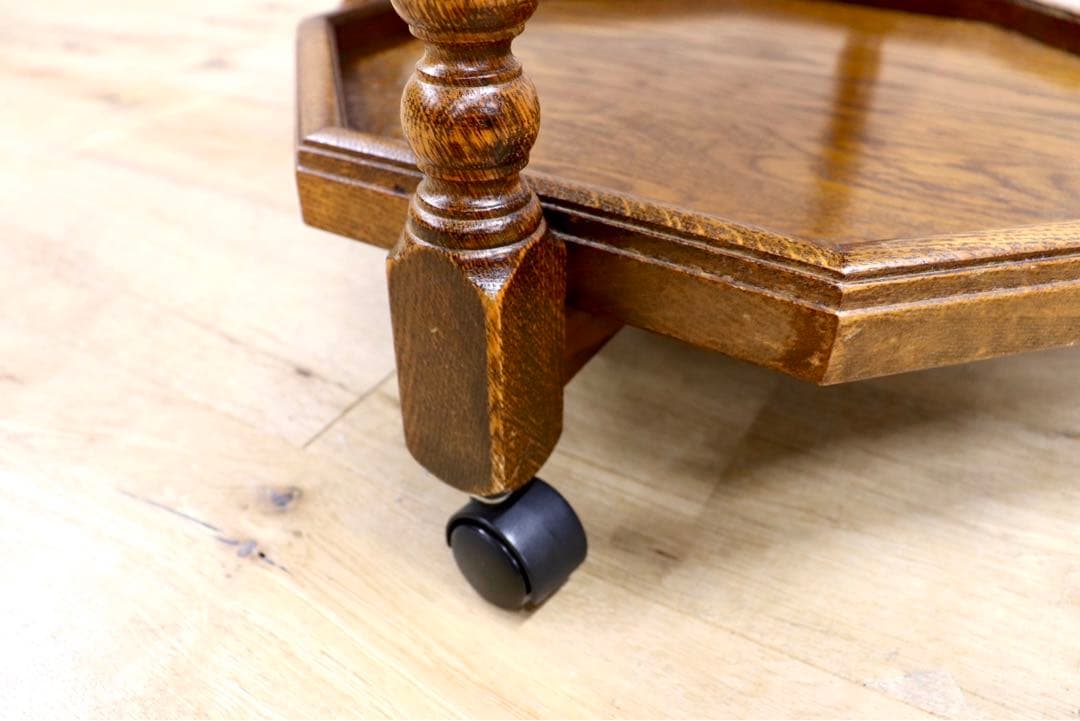 GMIK193○三越ブルージュ Brugge カントリーハウス 八角 ワゴン サ