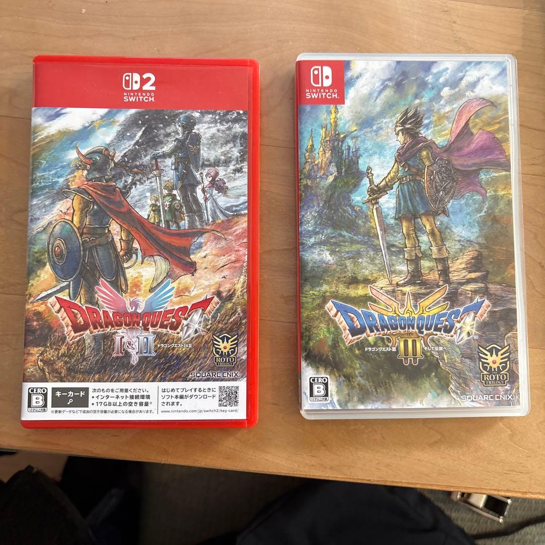 Switch ドラクエ3 と Switch2ドラクエ1&2のセット - メルカリ