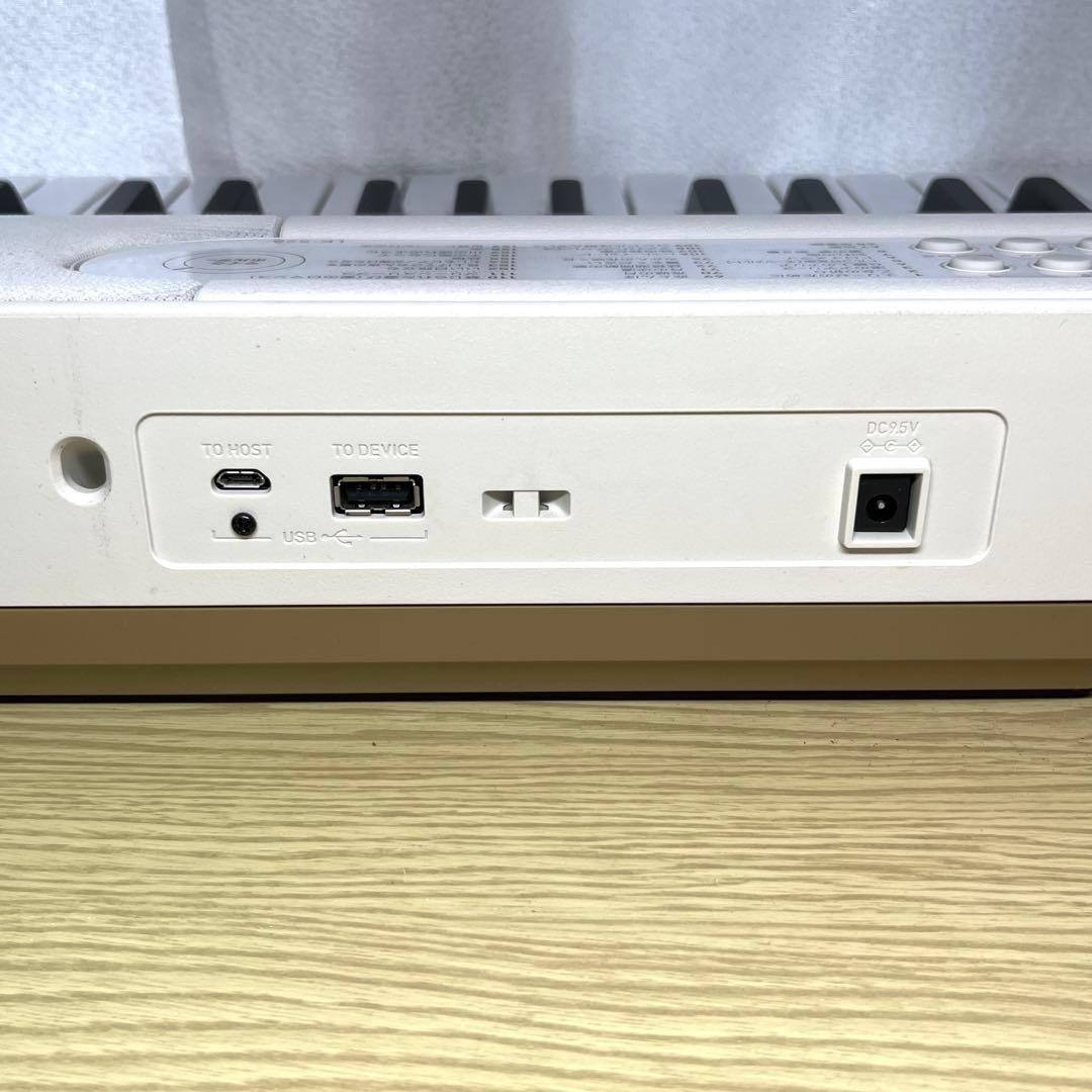 CASIO カシオ キーボード LK-526 光ナビ ACアダプター付き