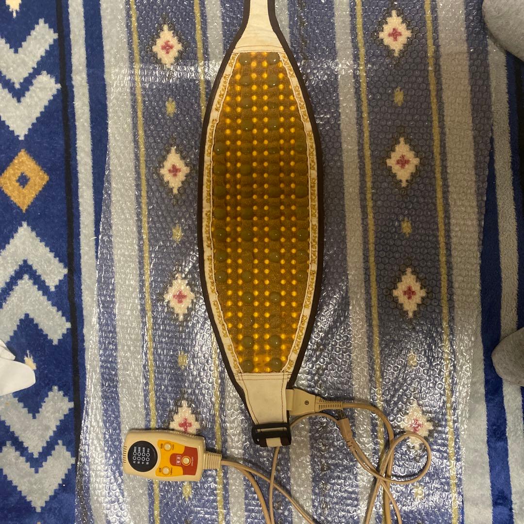 海化石 岩盤浴 ほぐしベルト うなじ 腰用岩盤浴 ゲルマニウム 希少 遠