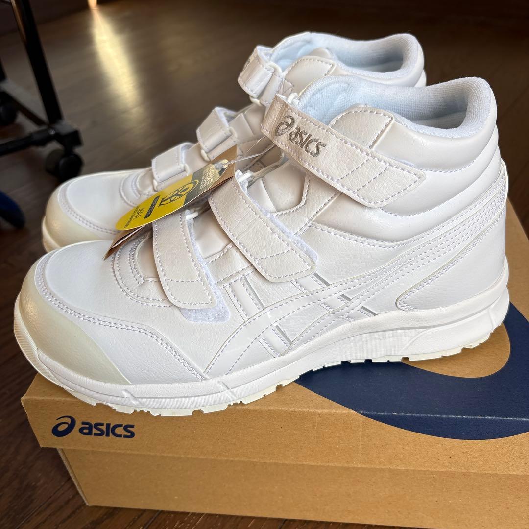 【新品未使用】ASICS WINJOB FCP302 ホワイト 26.0cm