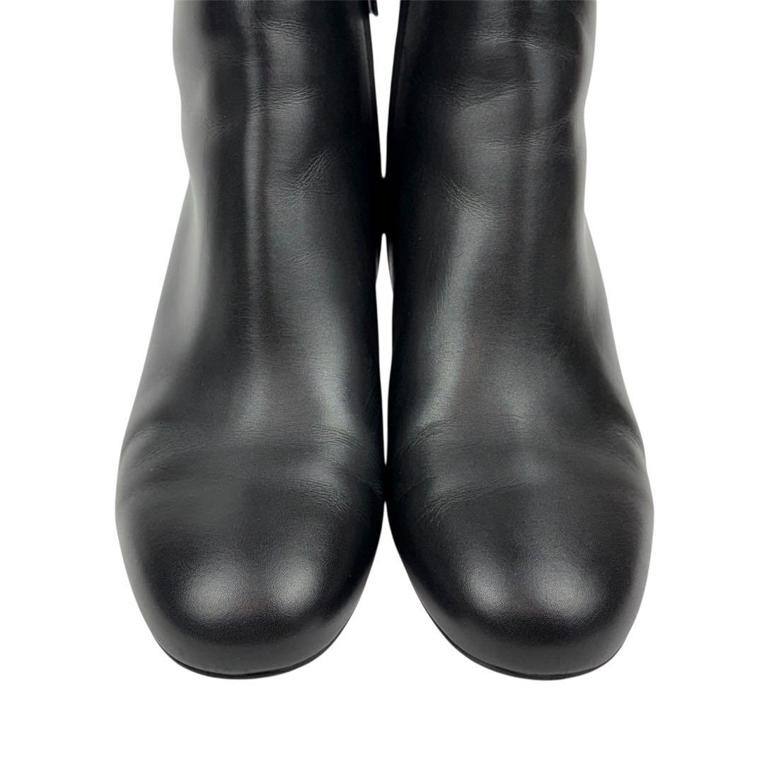 【極美品】サルヴァトーレフェラガモ　6 | 23.5cm　ブーツ　チェーン　黒