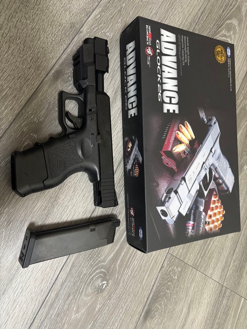 GLOCK 26 advance ガスガン 18歳以上 - メルカリ