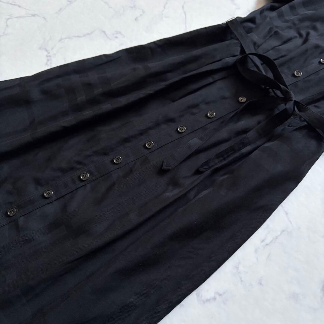 極美品 BURBERRY LONDON シャツワンピース シャドーチェック 黒 - メルカリ