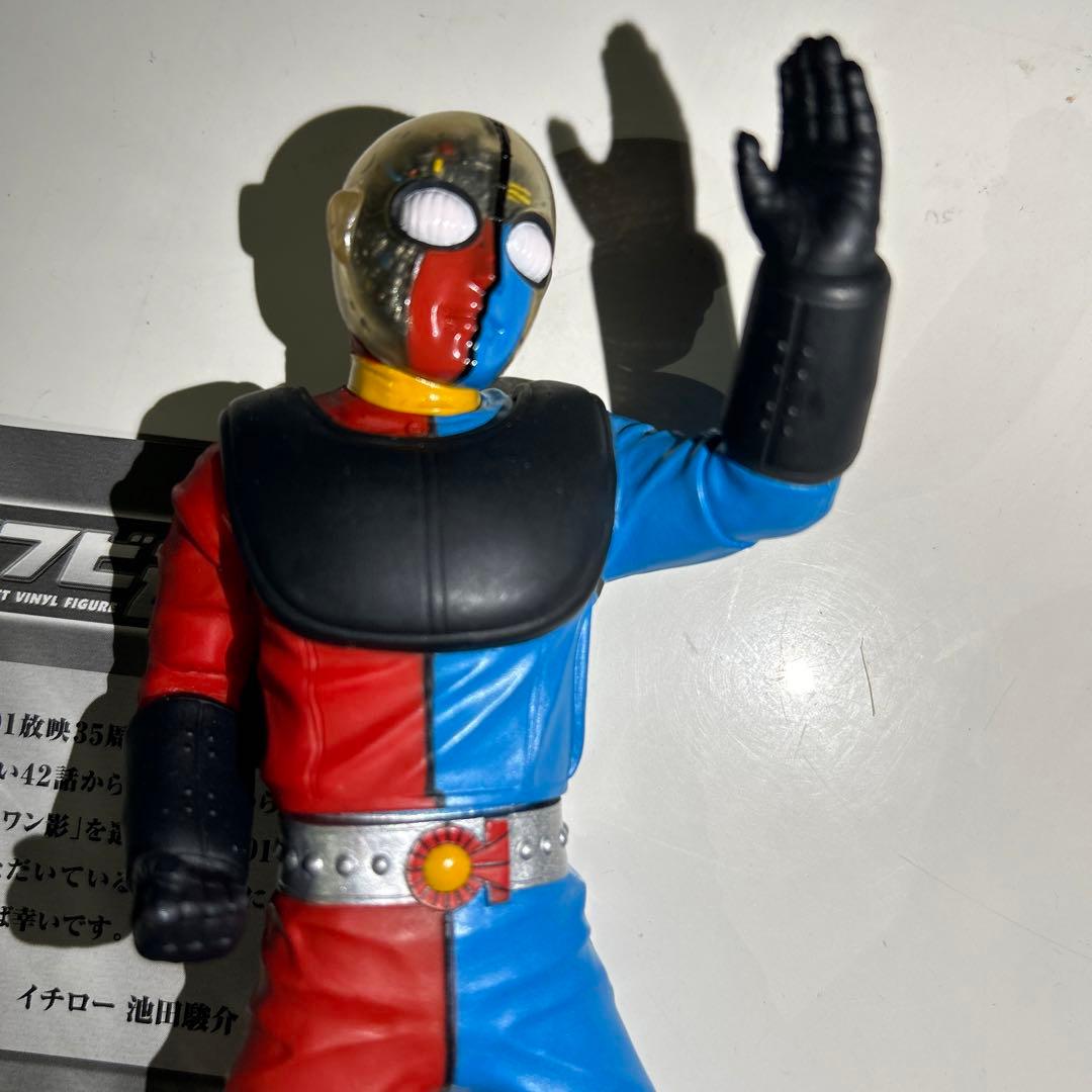 ソフビ魂フィギュア キカイダー01 ゼロワン影バージョン - メルカリ