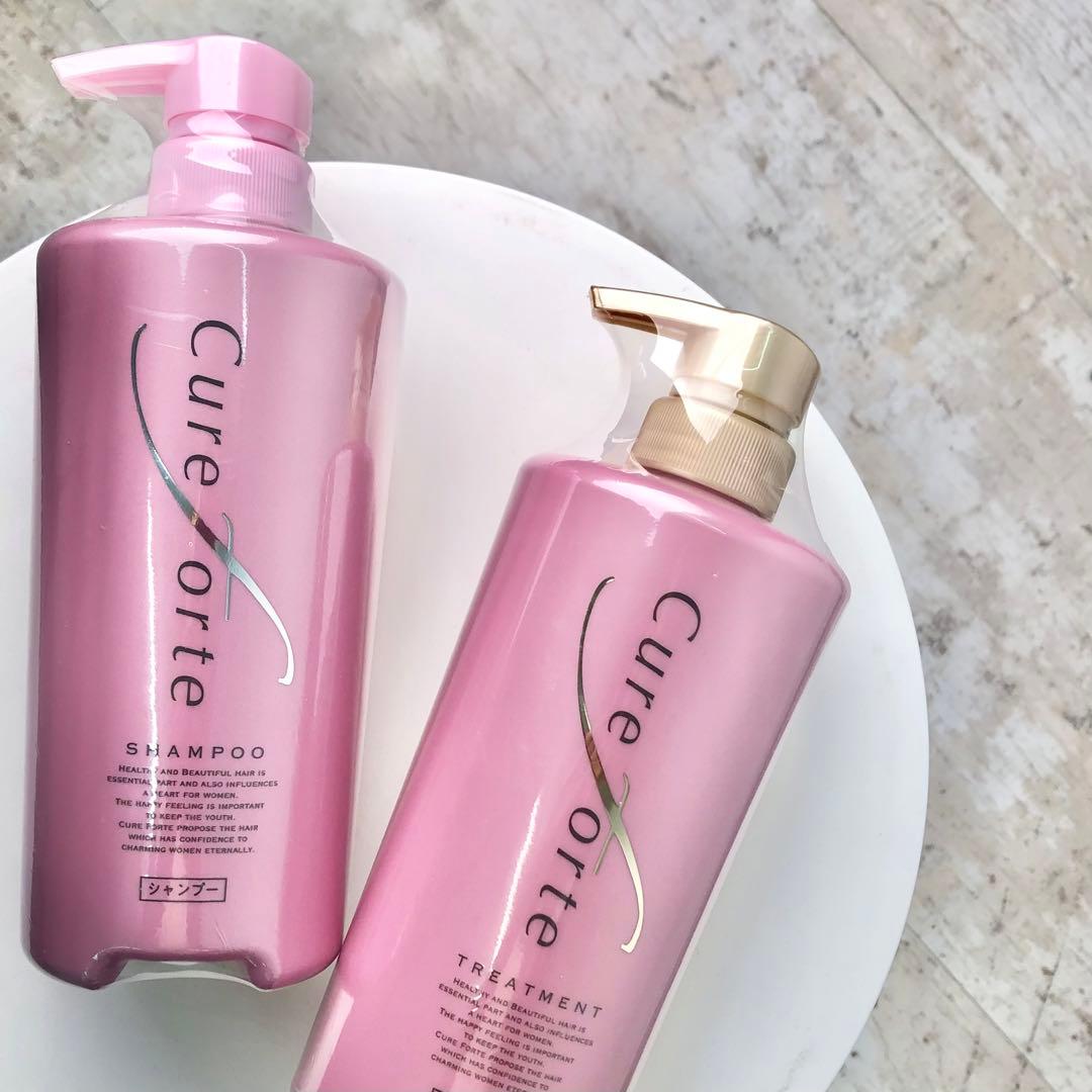 新品 Cureforte キュアフォルテ シャンプー &トリートメント600ml