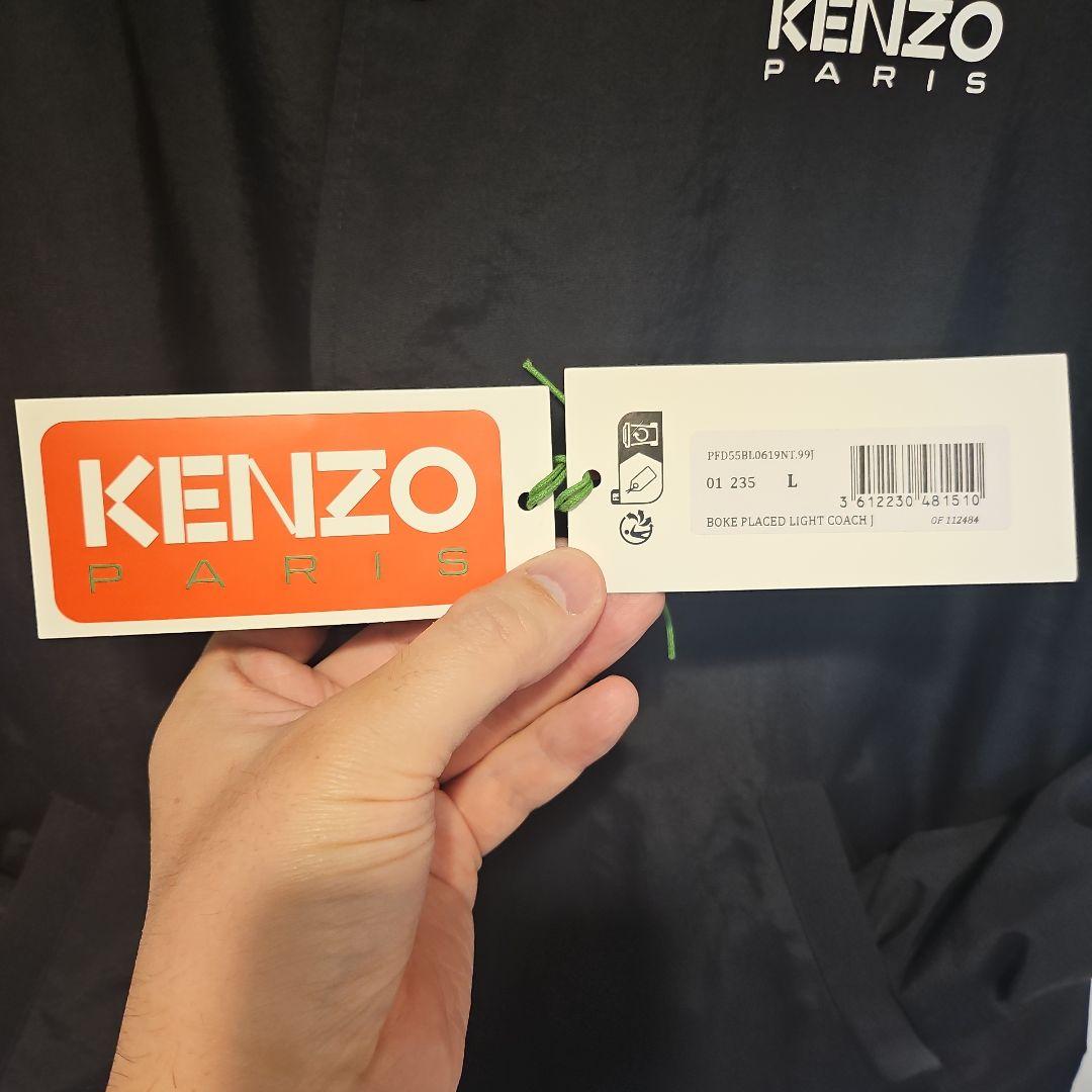 KENZO BOKE FLOWER ナイロンジャケット ブラック L - メルカリ