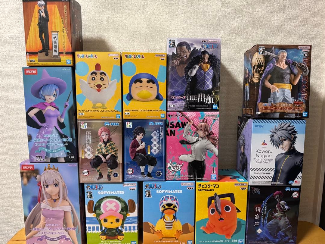 ワンピース☆ナルト☆鬼滅の刃、チェーンソーマン等々フィギュアまとめ売り