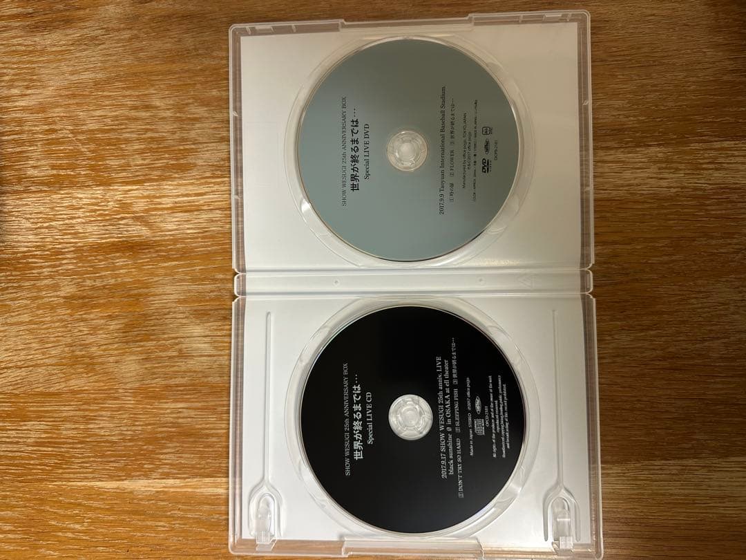 上杉昇 25周年記念BOX 世界が終るまでは… CD DVD 付き自伝書 - メルカリ