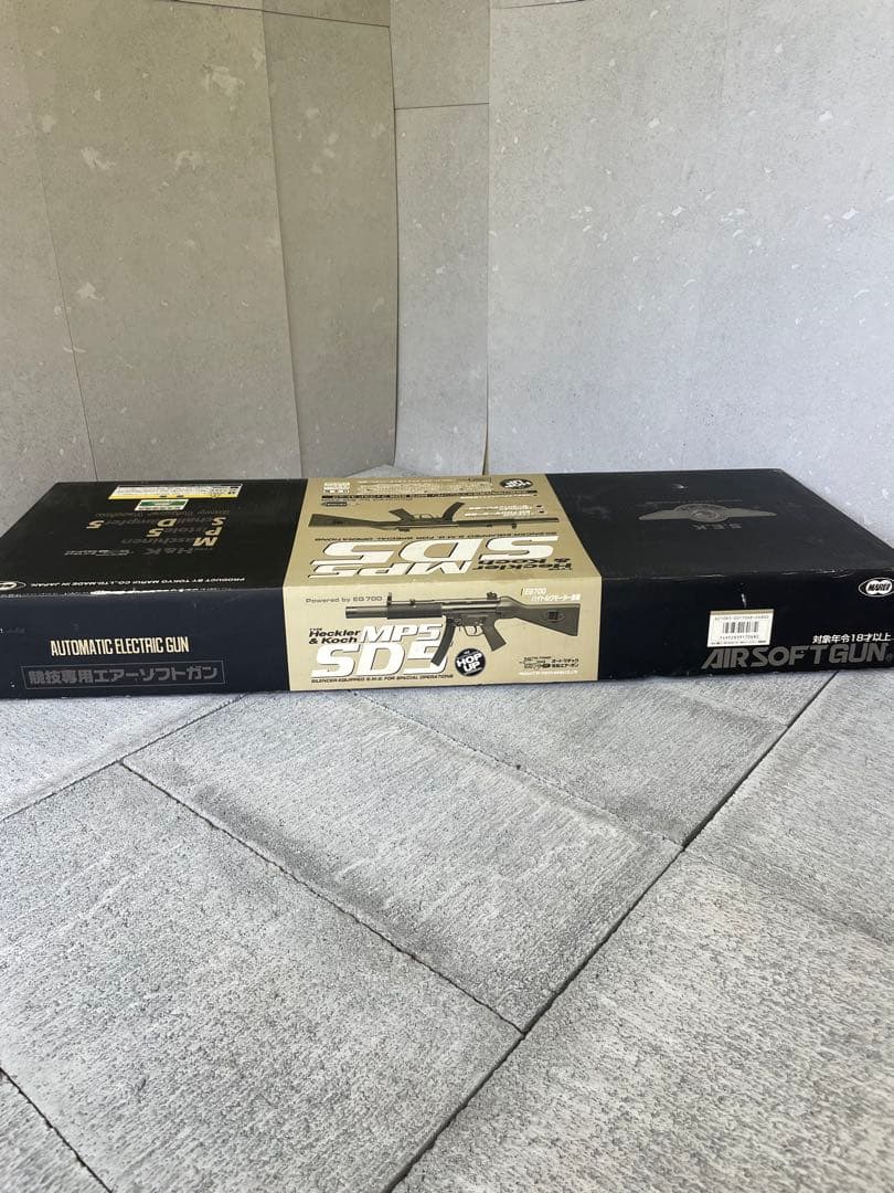美品】東京マルイ 電動エアガン H&K MP5 SD5 外箱付き