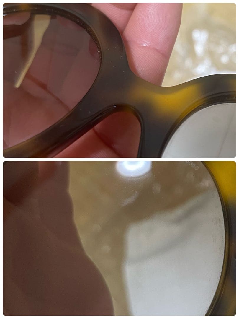 正規品 美品 プラダ べっこう調 デカサングラス SPR06R-F ブラウン