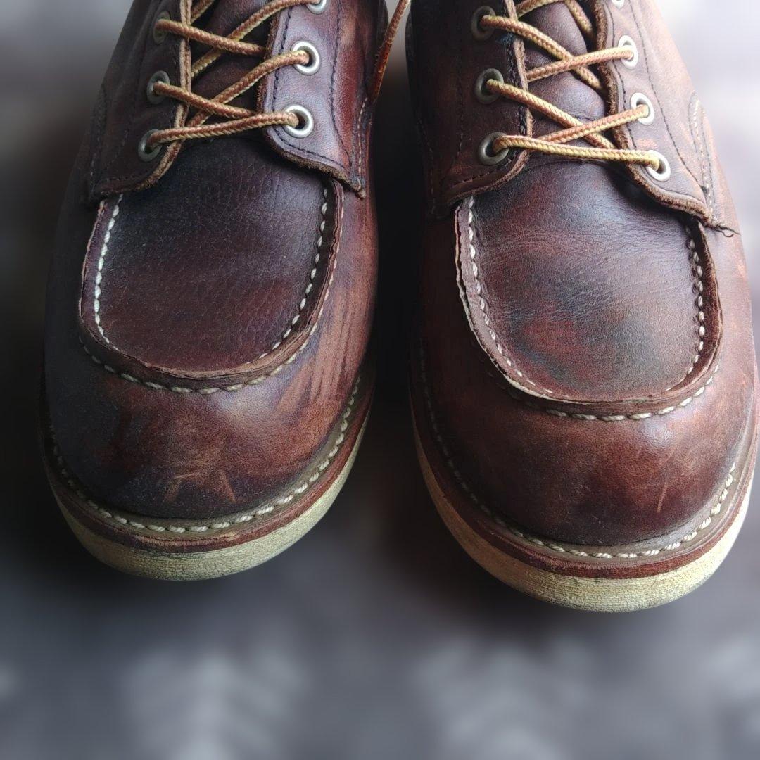 RED WING 廃盤8138 ブラウンレザーブーツ(US9/27cm) - メルカリ