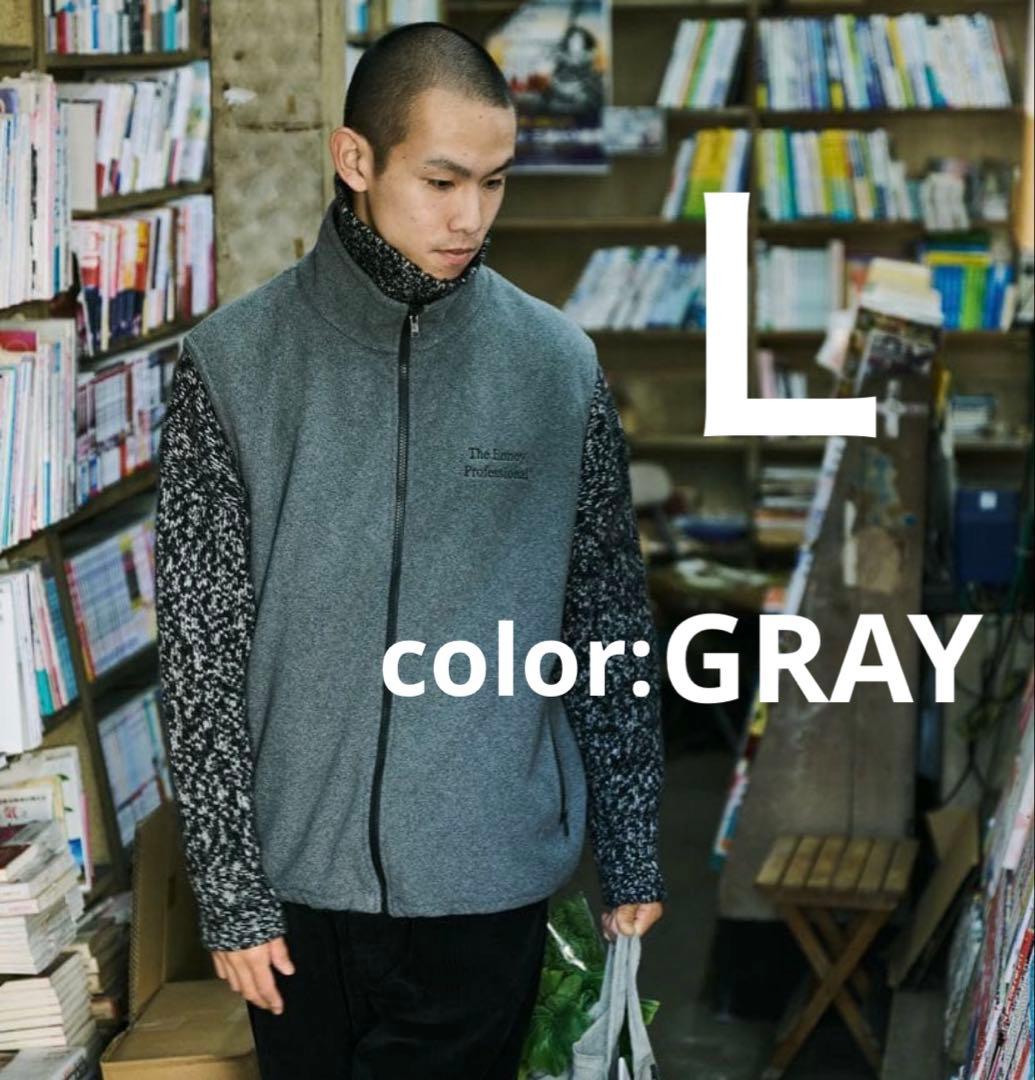 カ*レ様 ENNOY PROFESSIONAL FLEECE VEST (GRA POLARTECH-MOUNTAIN-VEST-BLACK-