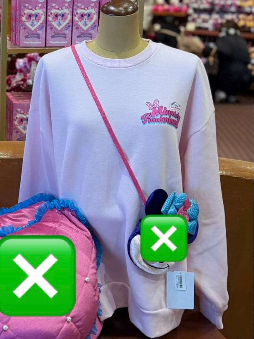 ディズニー ミニー パルパルーザ トレーナー ミニパル - メルカリ