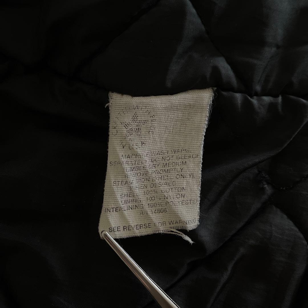 80's USA製Carhartt カーハート ダックベスト 胸ロゴ 腰ゴム M - メルカリ