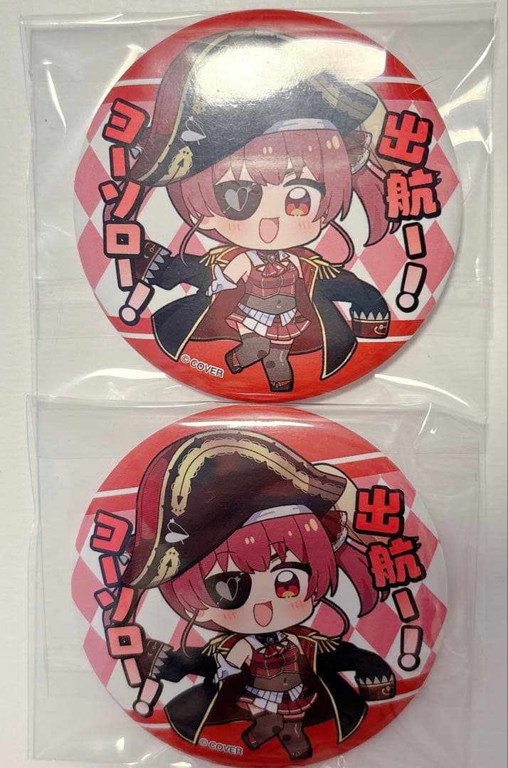 ホロライブ 宝鐘マリン オンリー缶バッジ - メルカリ