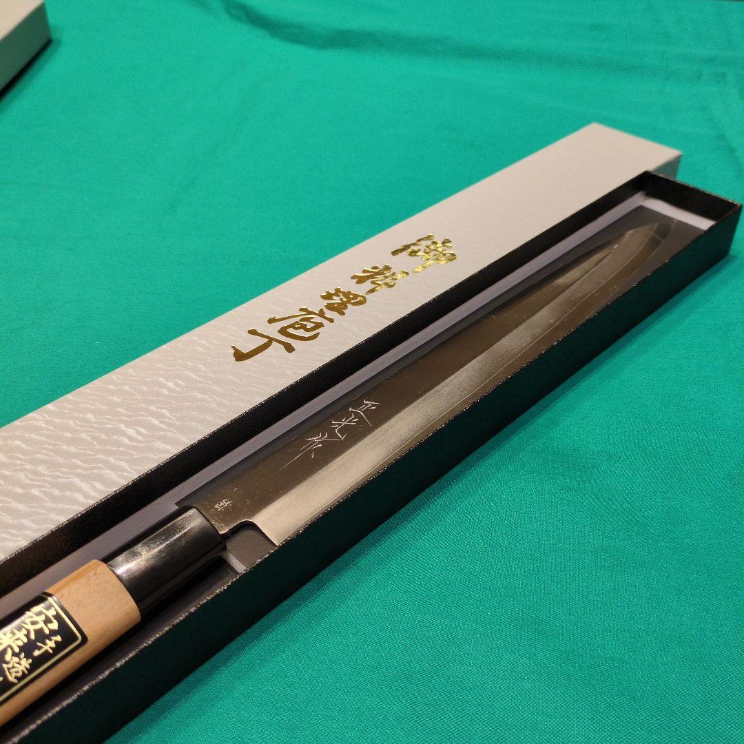 銀三鋼使用》正光作 柳刃包丁 刺身包丁 8寸 240㍉ 桜柄付 - メルカリ
