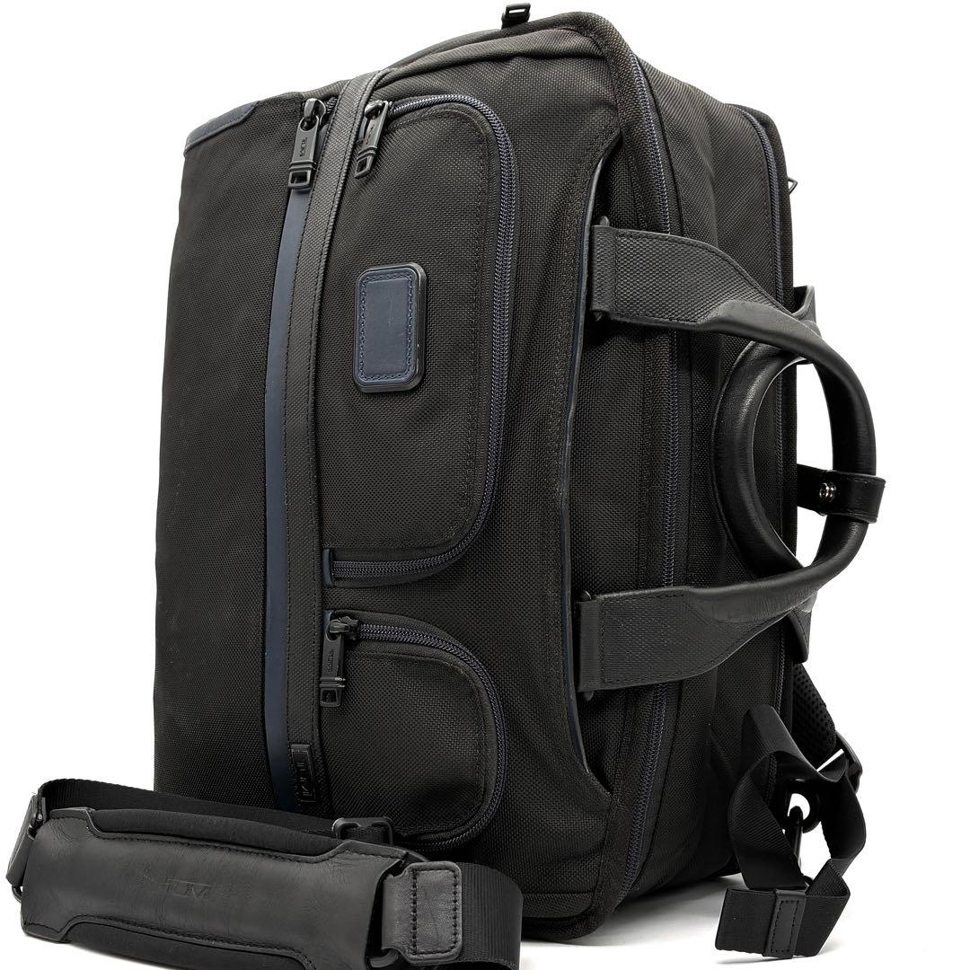 美品 トゥミ 3way ビジネスバッグ リュック A4 PC可 メンズ ブラック TUMI（トゥミ） セール20%OFF 正規品5年保証 ビジネスバッグ 3WAY
