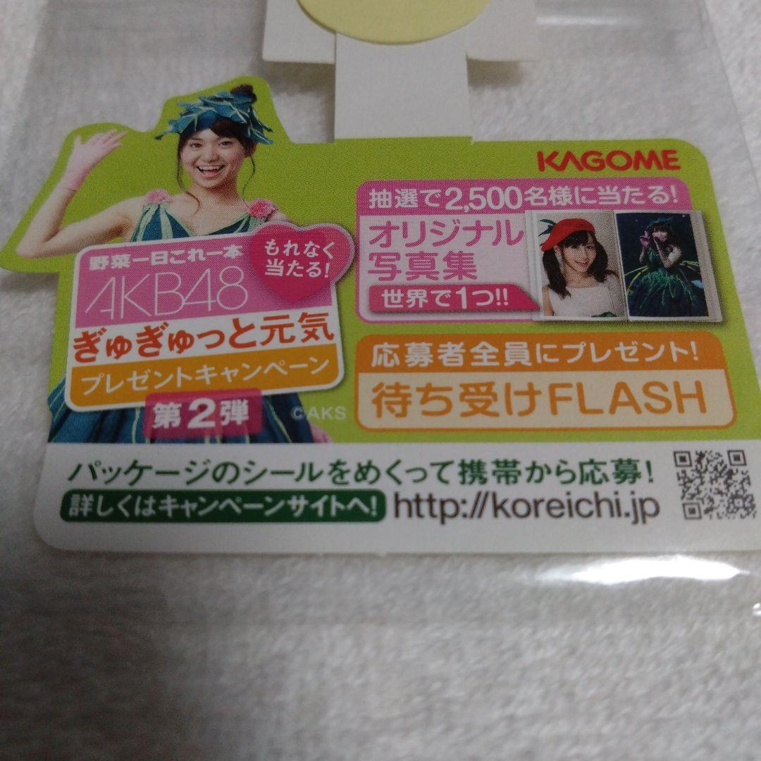 大島優子 ボード 野菜一日これ一本 撮り下ろし POP AKB 限定品 グッズ