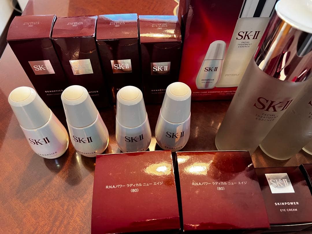 SK-II 空容器】ニューエイジ、エッセンス、アイクリームなど計15点セット