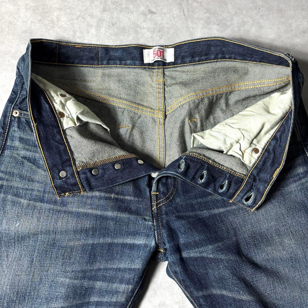 色落ち◎】LEVI'S 501 08501-00 キムタク モデル w32 - メルカリ