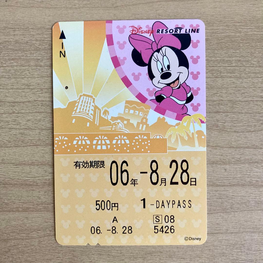 ディズニーランド25周年 ディズニーシー5周年 使用済チケット 6枚