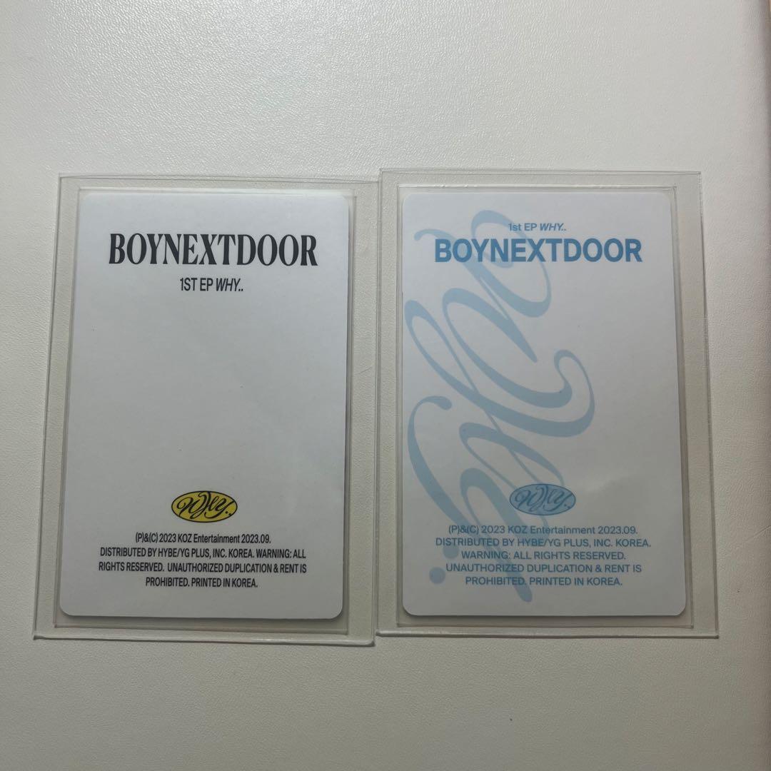 BOYNEXTDOOR ソンホ トレカセット - メルカリ